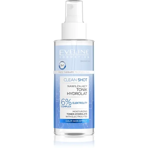 Eveline Cosmetics Clean Shot 6% Electrolyte Complex hydratační tonikum 150 ml