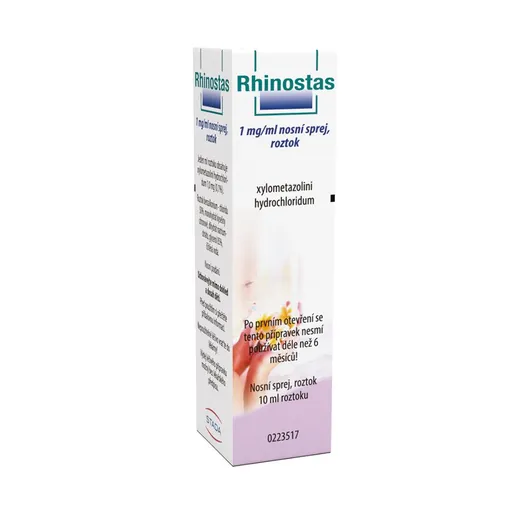 Galmed Rhinostas 1 mg/ml nosní sprej, roztok 10 ml