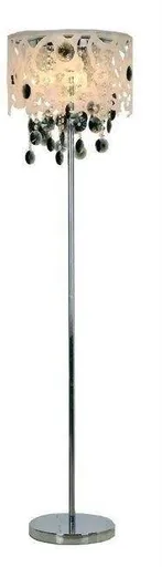 Stojací lampa chrom + akryl 3x40W E14 Talita