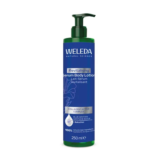 Weleda Liftingové tělové mléko s modrým hořcem (Revitalising Serum Body Lotion) 250 ml