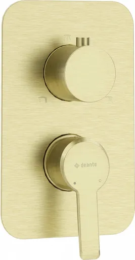 DEANTE Silia kartáčovaná zlatá Vnější prvek, pro směšovač BOX BOX BXY_RQAM