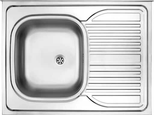 DEANTE Tango nerez satin Nerezový dřez, 1 bowl s odkapávačem, on the right side celoplošný ZM6_011P