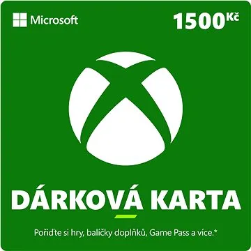 Xbox Live Dárková karta v hodnotě 1500Kč (K4W-01599)
