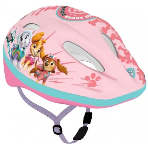 NICKELODEON TLAPKOVÁ PATROLA GIRLS Dětská cyklo přilba, růžová, velikost (52 - 56)