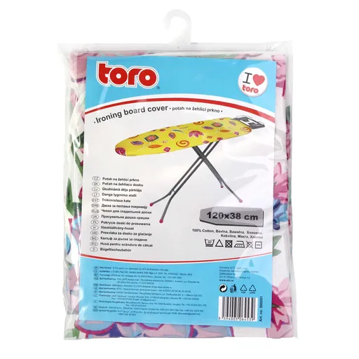 Potah na žehlicí prkno TORO 38x120cm