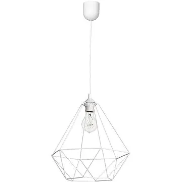 Závěsné svítidlo BASKET 1xE27/60W/230V bílá (74063)