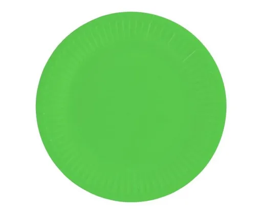 Talíře zelené 18 cm - 6 ks - GoDan