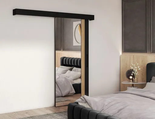 Tilmann dveře se zavíračem černé