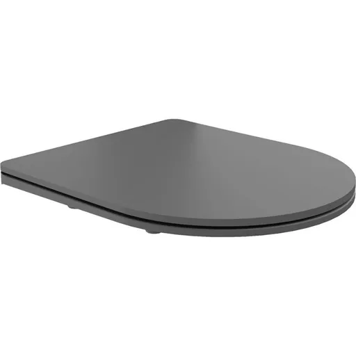 MEXEN WC sedátko Soft Close slim, duroplast, szara ciemna mat 39740071