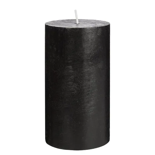 RUSTIC Svíčka 13 cm - černá