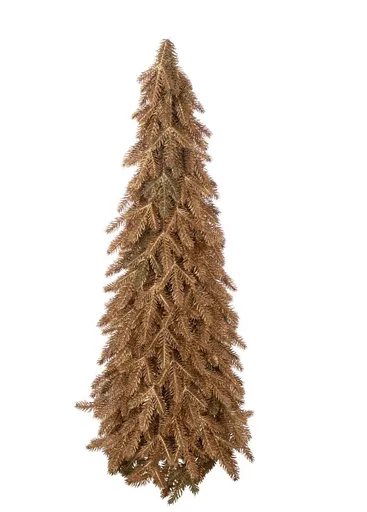 Bronzový vánoční smrkový stromek L - Ø 24*75 cm J-Line by Jolipa