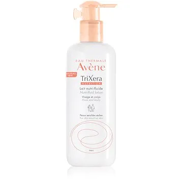 AVENE TriXera Nutri-Fluid Výživné mléko pro suchou kůži celé rodiny 400 ml (3282770074727)
