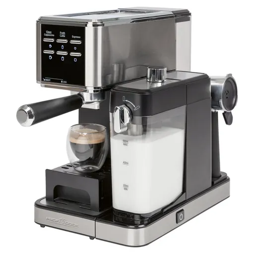 ProfiCook ES-KA 1266 espresso 2v1 (20 barů),pákové, nástavec na kapsle