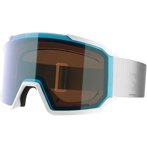 Salomon S/VIEW 3 PHOTOCHROMIC Unisex lyžařské brýle, bílá, velikost