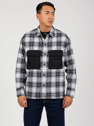 Calvin Klein pánská kostkovaná košile J30J320913 XL