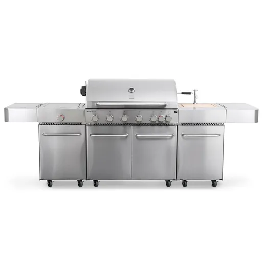 Plynový gril G21 Nevada BBQ kuchyně Premium Line, 8 hořáků + zdarma redukční ventil