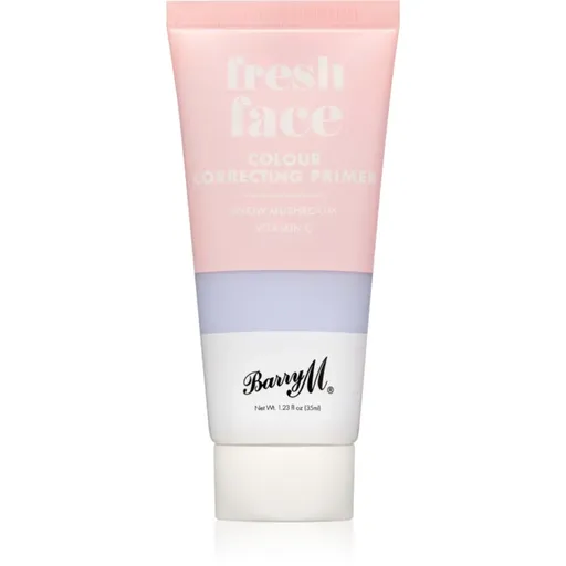 Barry M Fresh Face korektivní podkladová báze pro rozjasnění pleti Purple FFCC1 35 ml