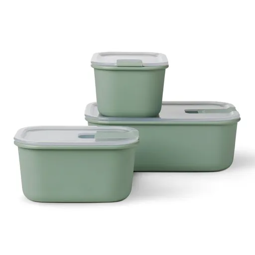 Box na potraviny EASYCLIP, sada 3 ks, severská šalvěj, plast, Mepal