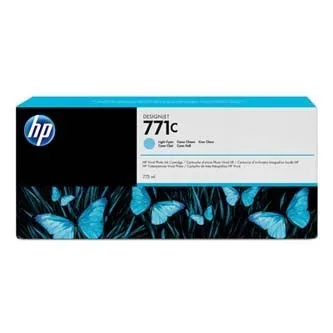 HP 771C B6Y12A světle azurová (light cyan) originální cartridge