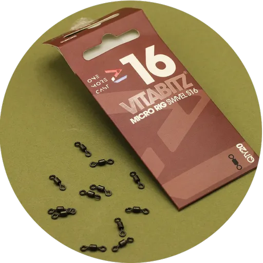 One more cast obratlík vitabitz micro rig swivel 20 ks velikost 16