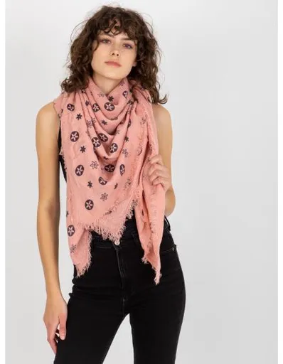 Dámská šála s potiskem VALERIA růžová
