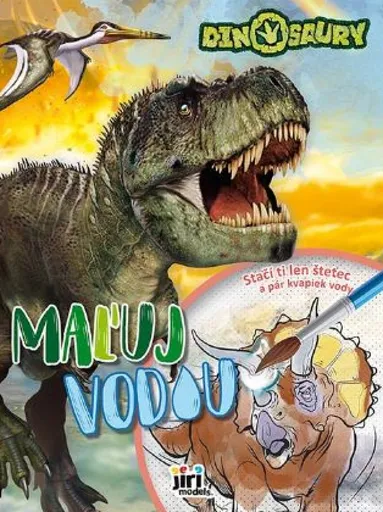 Maľuj vodou Dinosaury