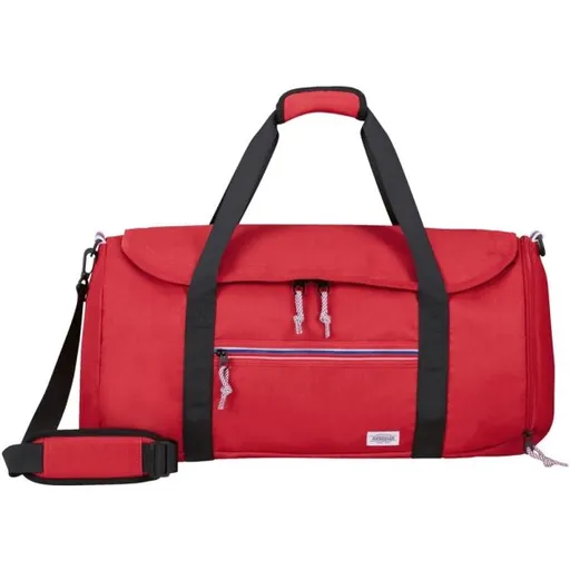 AMERICAN TOURISTER UPBEAT DUFFLE ZIP Cestovní taška, červená, velikost
