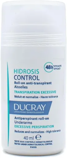 Ducray Kuličkový antiperspirant Hidrosis Control (Anti-Perspirant Roll-On) 40 ml