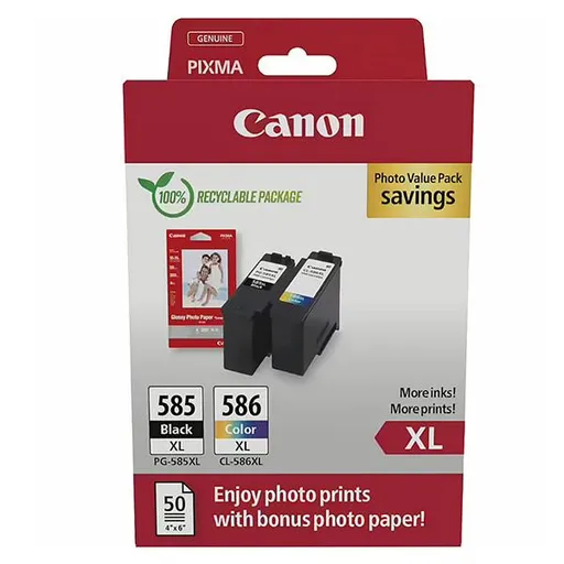 CANON GP-501-XL - originální cartridge, černá + barevná