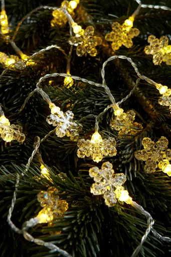 Markslöjd Bjällra LED řetěz vločky