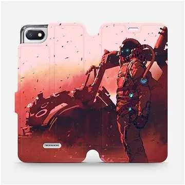 Flipové pouzdro na mobil Xiaomi Redmi 6A - MA09S Průzkumník s červeným vozítkem (5903226364152)