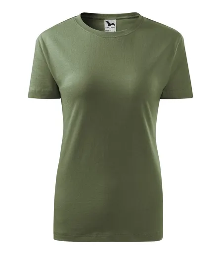 MALFINI Dámské tričko Basic - Khaki | XL