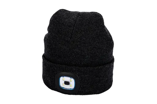 Dětská zimní čepice s LED světlem