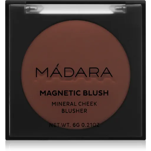MÁDARA Magnetic Blush pudrová tvářenka odstín Fierce Flame 6 g
