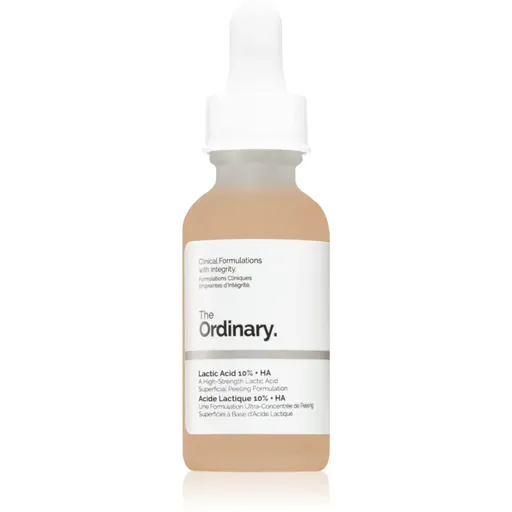 The Ordinary Lactic Acid 10% + HA vyhlazující exfoliační sérum 30 ml