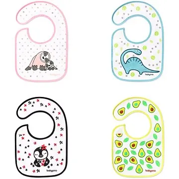 BabyOno froté bryndák (3 m+), mix barev (5901435407615)