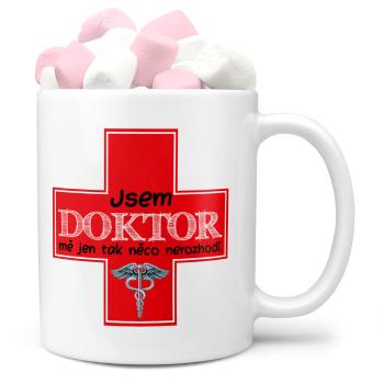 Hrnek Jsem doktor (Náplň hrníčku: Marshmallow)