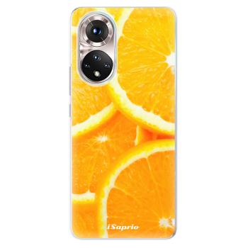 Odolné silikonové pouzdro iSaprio - Orange 10 - Honor 50