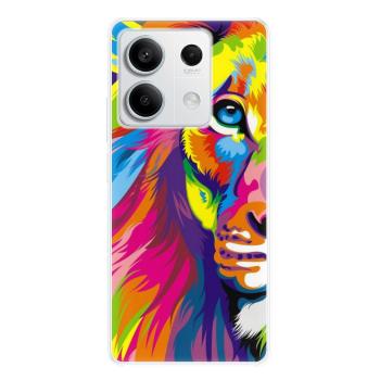 Odolné silikonové pouzdro iSaprio - Rainbow Lion - Xiaomi Redmi Note 13 5G