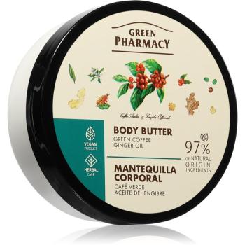 Green Pharmacy Green coffee & Ginger Oil Body butter zpevňující tělové máslo 200 ml