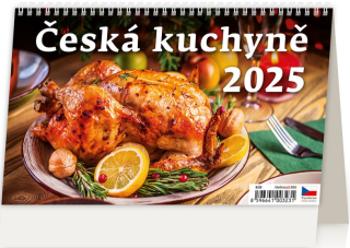 Kalendář stolní 2025 - Česká kuchyně