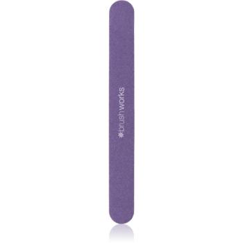 Brushworks Large Nail File pilník na nehty oboustranný 1 ks