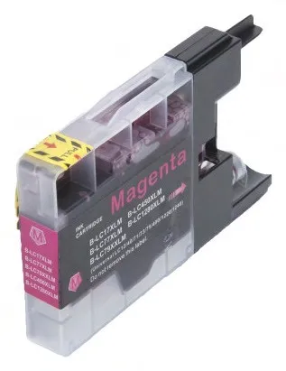 BROTHER LC-1280-XL - kompatibilní cartridge, purpurová, 1200 stran