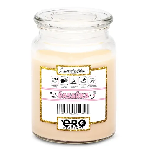Svíčka Řasařka 100% (Vůně svíčky: Vanilka)