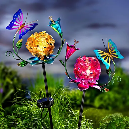 Solární zahradní zápich Jaro, sada 2 ks