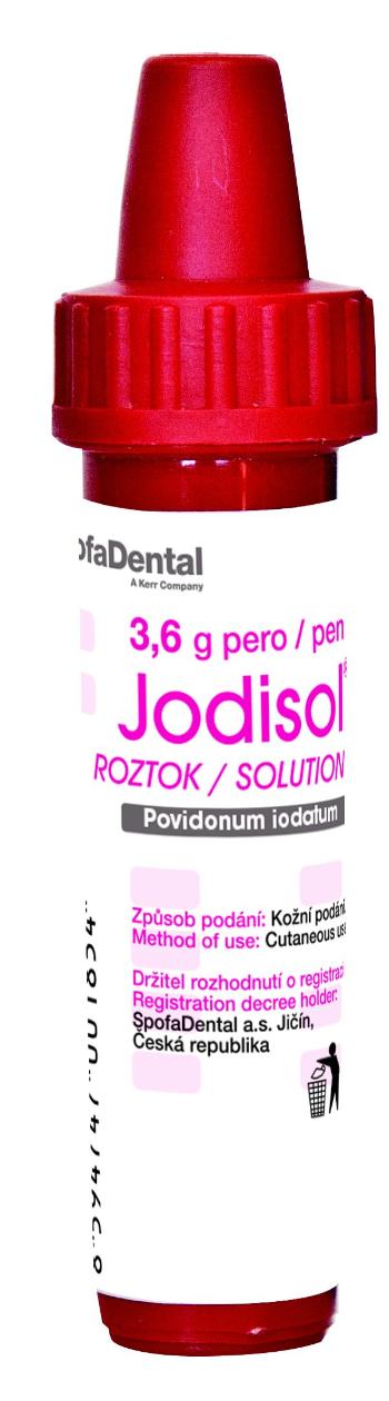 Jodisol roztok 3,6 g pero