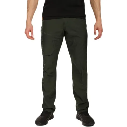 KILPI JASPER Pánské outdoorové kalhoty, tmavě zelená, velikost