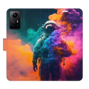 Flipové pouzdro iSaprio - Astronaut in Colours 02 - Xiaomi Redmi Note 12S