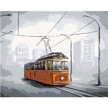 Tramvaj, 80×100 cm, bez rámu a bez vypnutí plátna (6043052)