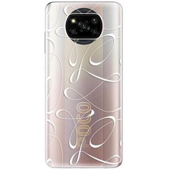 iSaprio Fancy pro white pro Xiaomi Poco X3 Pro / X3 NFC (fanwh-TPU3-pX3pro)